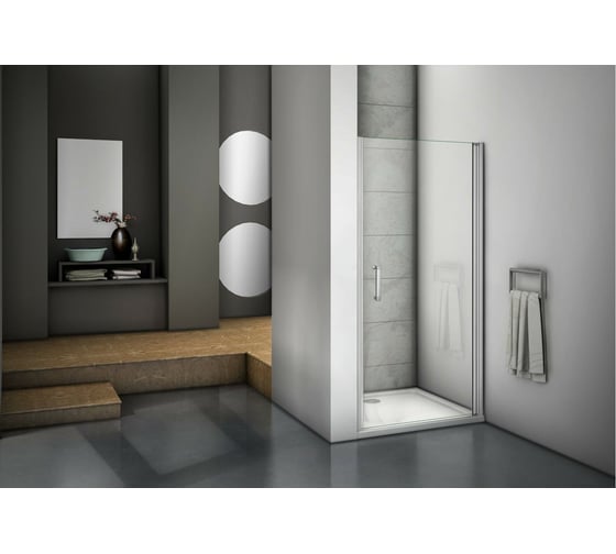 Душевая дверь Good Door MOKKA DR-100-C-WE МК00002