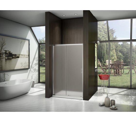 Душевая дверь Good Door LATTE WTW-110-G-WE ЛА00022