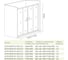 Душевая дверь Good Door LATTE WTW-TD-150-C-WE 3