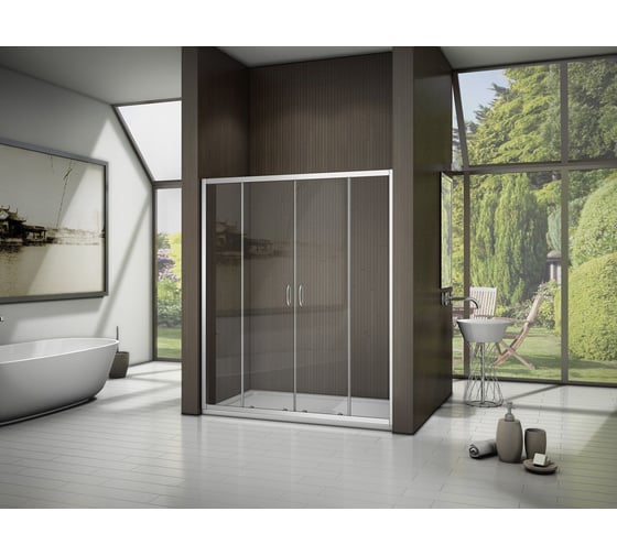 Душевая дверь Good Door LATTE WTW-TD-170-C-WE ЛА00032