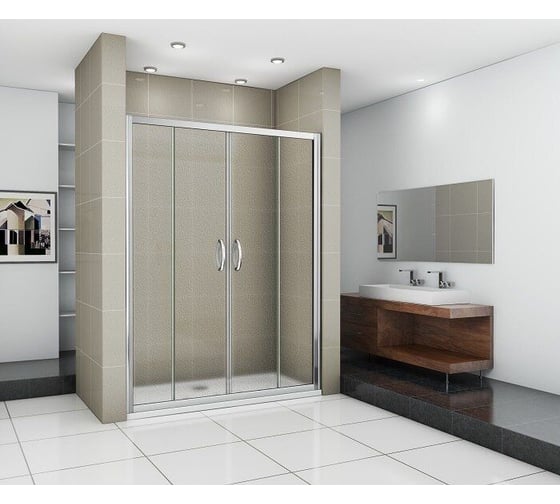 Душевая дверь Good Door INFINITY WTW-TD-150-G-CH ИН00035