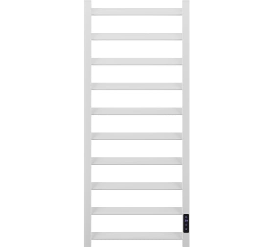 Полотенцесушитель электрический Point Атлант П10 400x1000, диммер справа, белый PN18840W