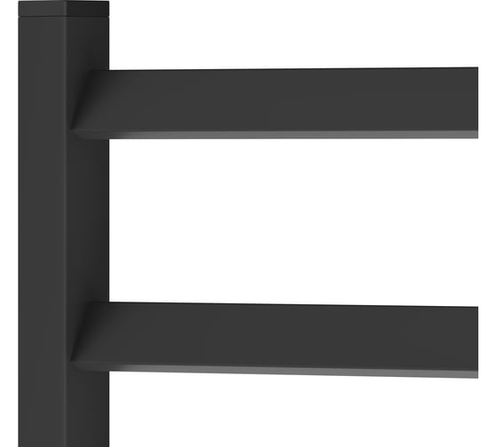 Полотенцесушитель электрический Point Атлант П10 400x1000, диммер справа, черный PN18840B