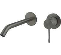 Cмеситель для умывальника встраиваемый круглый ALLEN BRAU5.31C03-MG PRIORITY 4.0 Kerox, EASY BOX, графит браш 331002 00331002