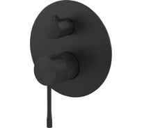 Смеситель встроенный для душа ALLEN BRAU 5.31C11-31 PRIORITY 4.0x2 2 выхода, Kerox, EASY BOX, черн.мат 330916 00330916