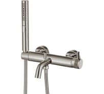 Cмеситель для ванны ALLEN BRAU 5.31D10-BN PRIORITY излив, душ.набор, бр.никель 323723 00323723