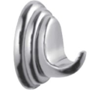 Крючок для ванной комнаты Rainsberg хром, одинарный, металл RG1001