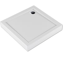 Поддон для душа акриловый Melodia della vita Eletto 100х100х14, низкий, квадрат, белый, слив 90 мм della vita 19176