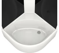 Поддон для душа акриловый Melodia della vita Segment 80х80х44, высокий, полукруг, белый, слив 50 мм della vita 20661