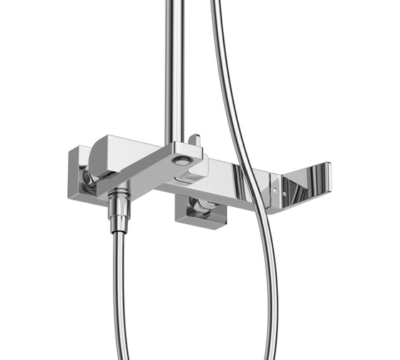 Душевая стойка со смесителем и изливом BelBagno ARDENTE хром ARDENTE-VSCM-CRM