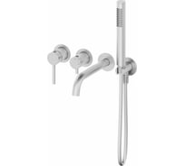 Смеситель для ванны встраиваемый Wonzon & Woghand Брашированный никель WW-889017-BN