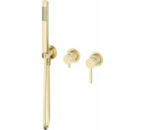 Смеситель для душевой системы встраиваемый Wonzon & Woghand Брашированное золото WW-838017-BG