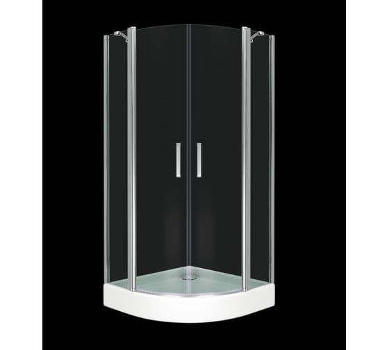 Душевое ограждение Good Door SATURN R-90-C-CH СА00012