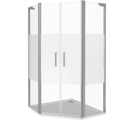 Душевое ограждение Good Door PANDORA PNT-TD-100-C-CH ПД00059