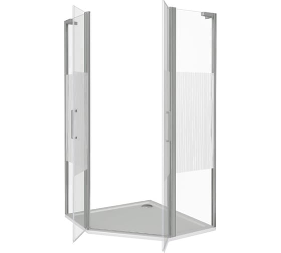 Душевое ограждение Good Door PANDORA PNT-TD-100-C-CH ПД00059
