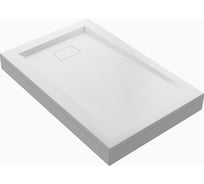 Литьевой поддон Good Door Атриум 1100x800 белый ЛП00001