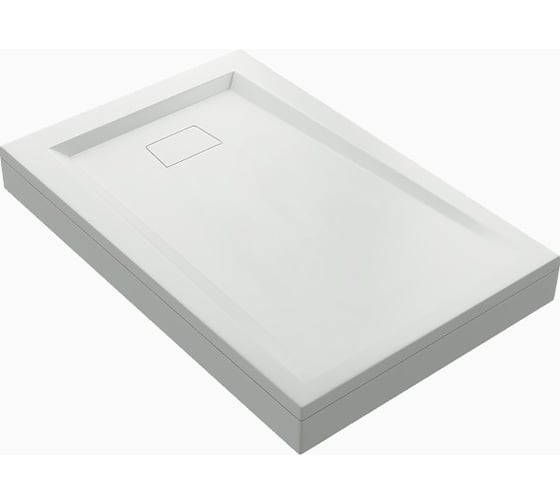 Литьевой поддон Good Door Атриум 1200x800 белый ЛП00002