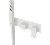 Встраиваемый смеситель для ванны и душа CEZARES однорычажный, на 3 выхода, в комплекте с ручным душем PORTA-VDM2-BIO