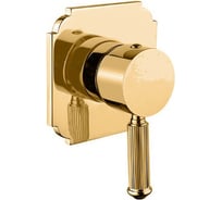 Встраиваемый однорычажный смеситель для душа CEZARES золото OLIMP-DIM2-03/24-L