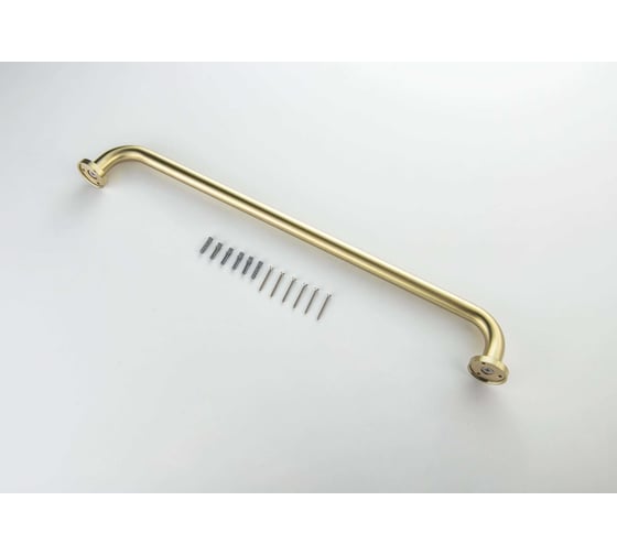 Поручень Aquatek AQ4996BG 650 мм, шлиф. золото 00000139899