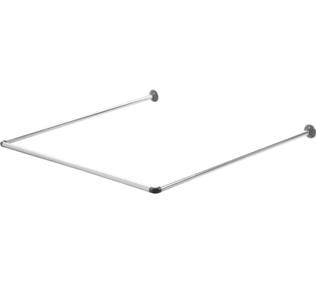 Карниз для ванной Vidage П-образный, с регулируемой длиной 90х90х90см 1305005