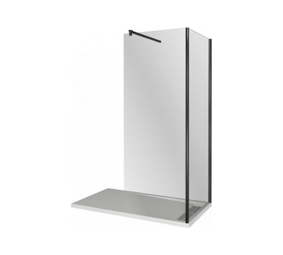 Душевое ограждение Good Door WALK IN SP2-80-C-B ВИ00021