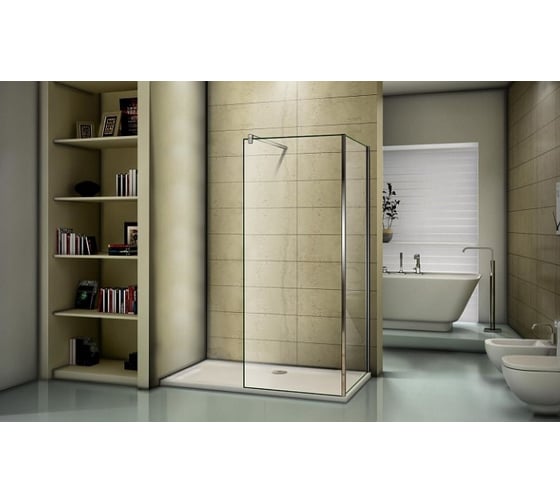 Душевое ограждение Good Door WALK IN SP2-90-C-B ВИ00022