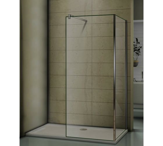 Душевое ограждение Good Door WALK IN SP+P-80-C-CH ВИ00008