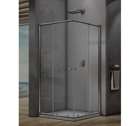Душевое ограждение Good Door LIRA CR-100-C-CH ЛИ00007