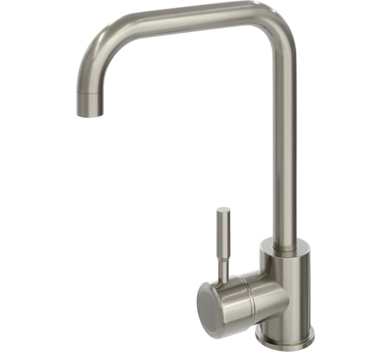 Смеситель для кухни Teymi Helmi, нержавеющая сталь T10262 ЦБ-00270456