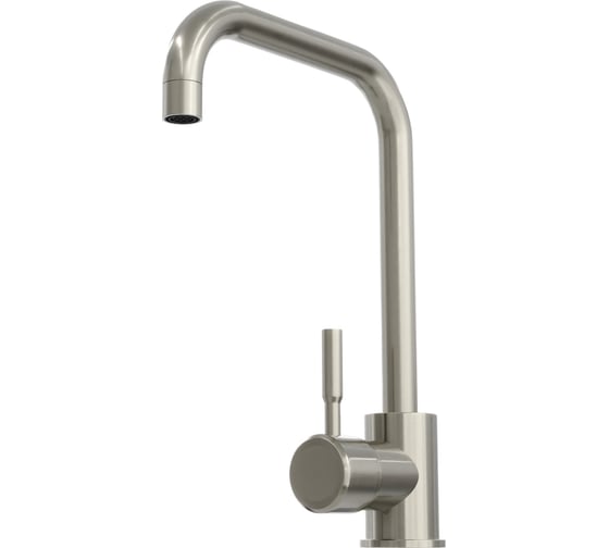 Смеситель для кухни Teymi Helmi, нержавеющая сталь T10262 ЦБ-00270456