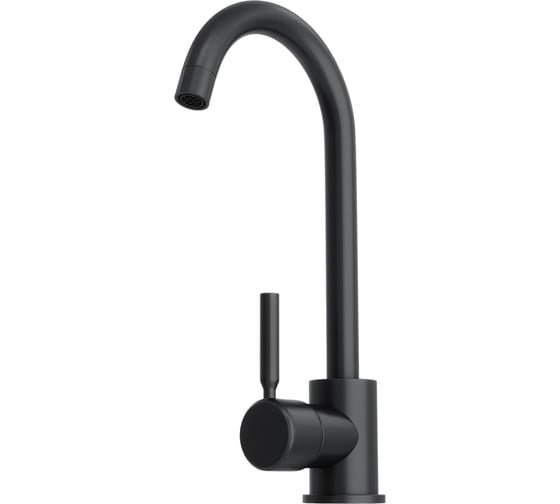 Смеситель для кухни Teymi Iva, черный матовый T10265 ЦБ-00270458