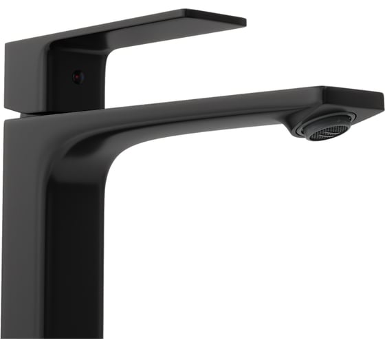 Смеситель для раковины Teymi Lori высокий, черный матовый T10260 ЦБ-00270453