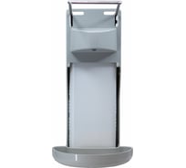 Локтевой дозатор для жидкого мыла и антисептика ООО "Базовая Дезинфекция" МДУ10 серый МДУ-10С