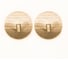 Комплект крючков BATH PLUS D6 золото металл 2шт КМ020 2