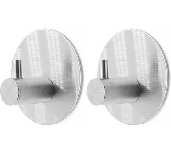 Комплект крючков BATH PLUS D5.5 хром металл 2 шт КМ023