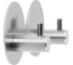 Комплект крючков BATH PLUS D5.5 хром металл 2 шт КМ023 1