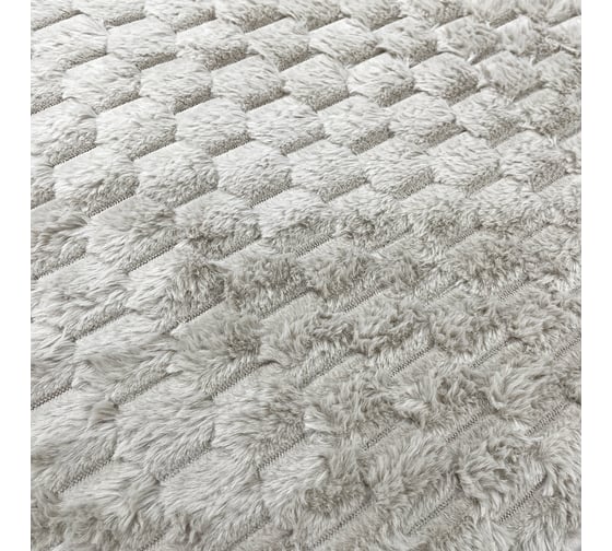 Коврик для ванной комнаты FORA 70х120 HONEY жемчужно-серый FOR-HONEY-70120-GREY