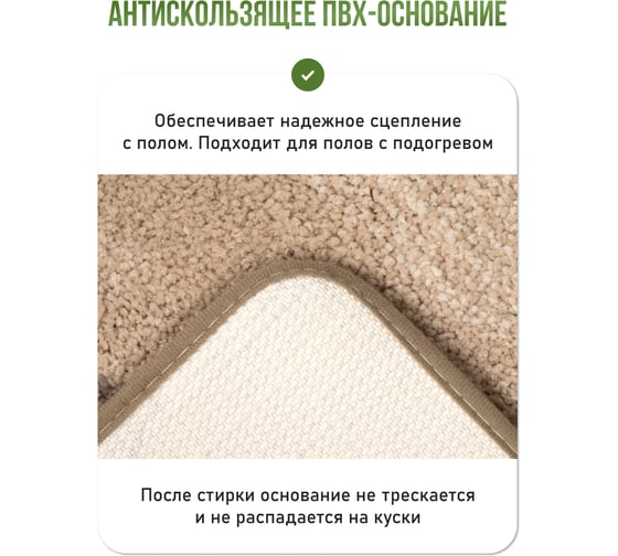 Коврик для ванной комнаты FORA микрофибра, 50х80 см, GRADIENT FOR-MCF-8050GRD