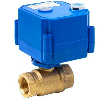 Шаровой кран с электроприводом Ujin Aqua-Drive 3/4 дюйма/12В UAD-12V-CR1-3/4