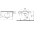 Консольная ножка Vitra для раковины Efes, 1 шт. 6210B003-0156 4