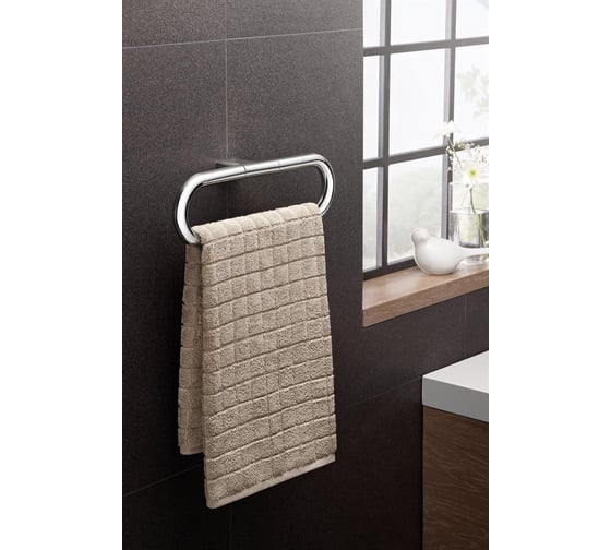 Держатель полотенец Vitra Nest Trendy глянцевый хром A44617