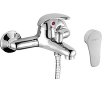 Смеситель для ванны и душа с коротким изливом D-Lin, хром D130305