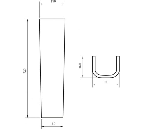 Пьедестал BelBagno ALBANO BB120P