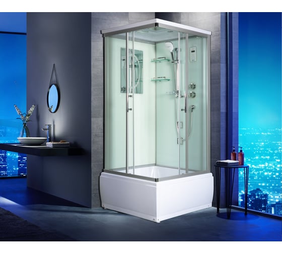 Душевая кабина WeltWasser WW500 ALLER 900х900х2170 мм 904 10000003257