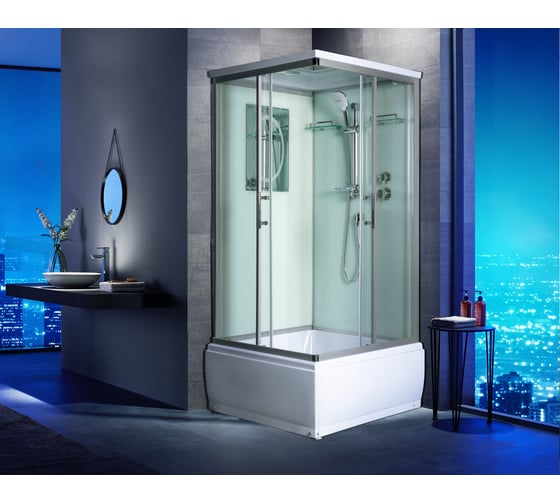 Душевая кабина WeltWasser WW500 ALLER 900х900х2170 мм 902 10000003255