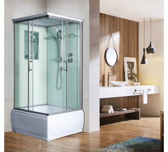Душевая кабина WeltWasser WW500 ALLER 900х900х2170 мм 902 10000003255
