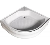 Душевой поддон RIVER WEMOR 100/24 C полукруг, 1000x1000x240 мм 10000001450