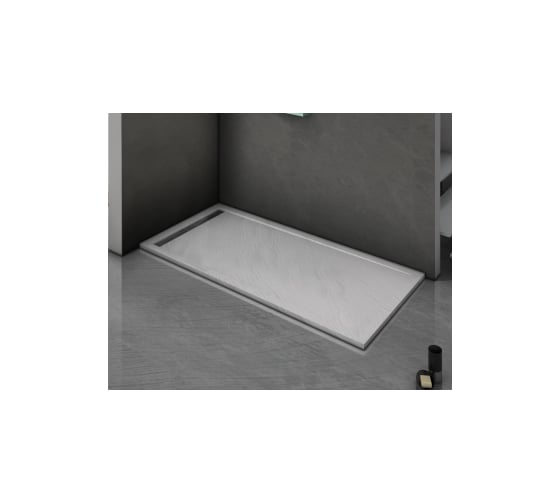 Душевой поддон с сифоном WeltWasser WW TRS 9070 STONE-WT белый, 900х700х30 мм 10000004369