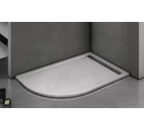Душевой поддон с сифоном WeltWasser WW TRR 12080 STONE-WT R белый, 1200х800х30 мм 10000004362